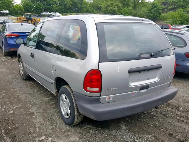 2B4FP25B1YR662115 - 2000 DODGE CARAVAN SILVER photo 3