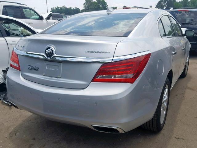 1G4GB5G36GF267006 - 2016 BUICK LACROSSE SILVER photo 4