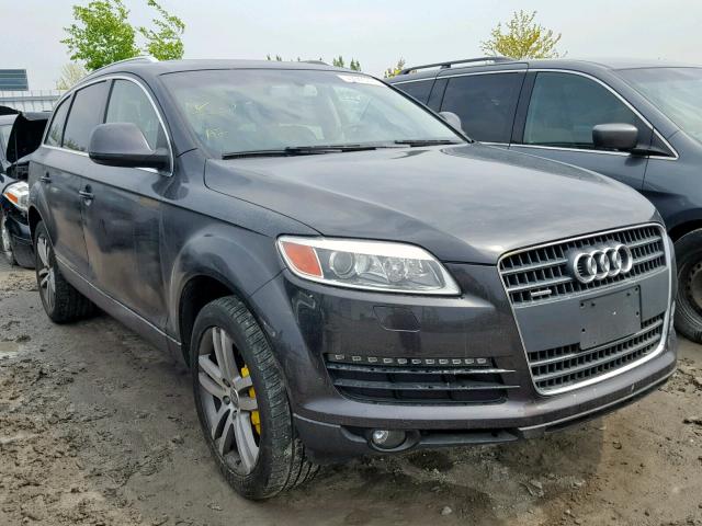 WA1BY74L17D042009 - 2007 AUDI Q7 3.6 QUA GRAY photo 1