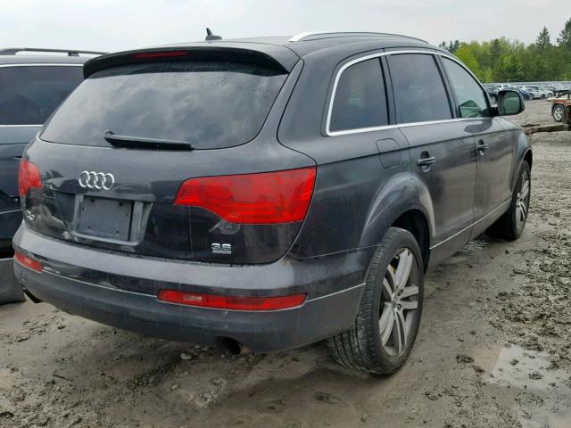 WA1BY74L17D042009 - 2007 AUDI Q7 3.6 QUA GRAY photo 4