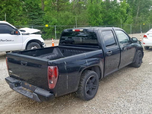 1GCCS136758178946 - 2005 CHEVROLET COLORADO BLACK photo 4