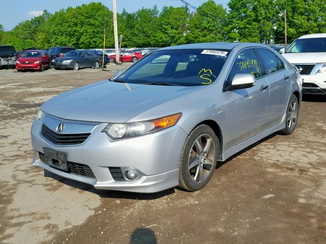 JH4CU2E8XCC001282 - 2012 ACURA TSX SE SILVER photo 2