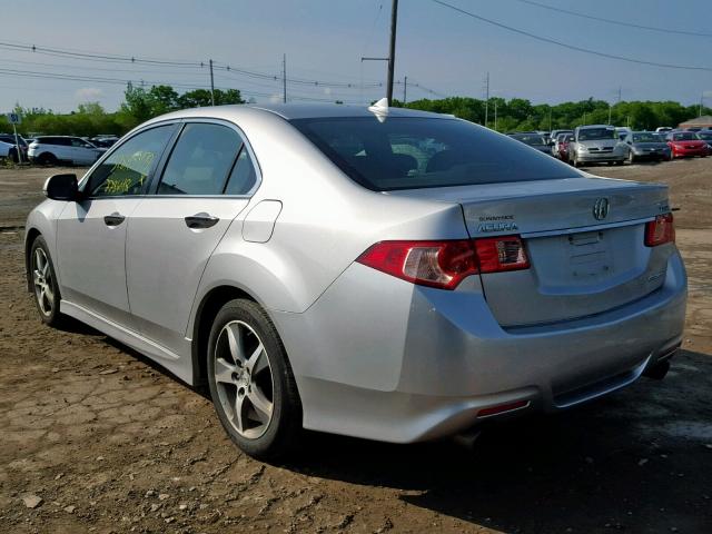 JH4CU2E8XCC001282 - 2012 ACURA TSX SE SILVER photo 3