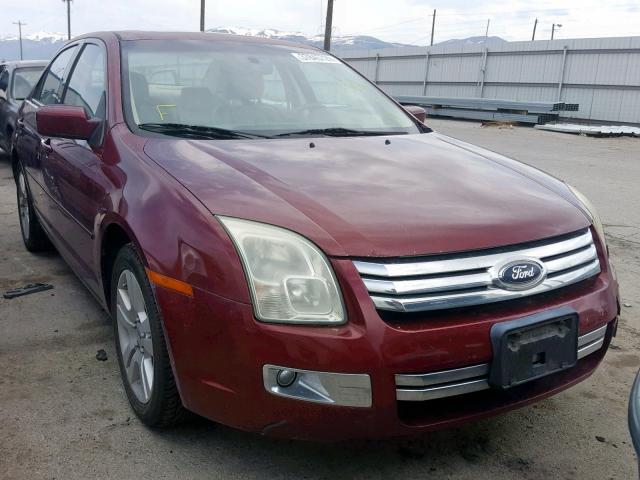 3FAFP08136R170628 - 2006 FORD FUSION SEL MAROON photo 1