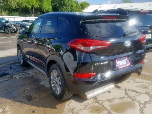 KM8J3CA4XJU613344 - 2018 HYUNDAI TUCSON SEL BLACK photo 3