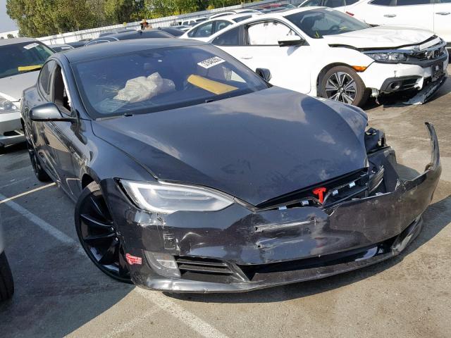 5YJSA1E44GF147182 - 2016 TESLA MODEL S BLACK photo 1