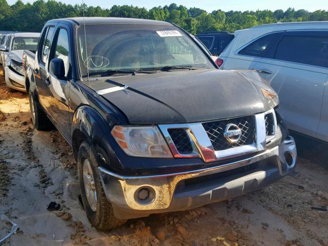 1N6AD0ER3AC400700 - 2010 NISSAN FRONTIER C BLACK photo 1