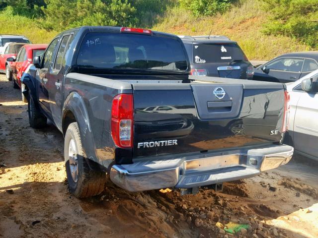 1N6AD0ER3AC400700 - 2010 NISSAN FRONTIER C BLACK photo 3