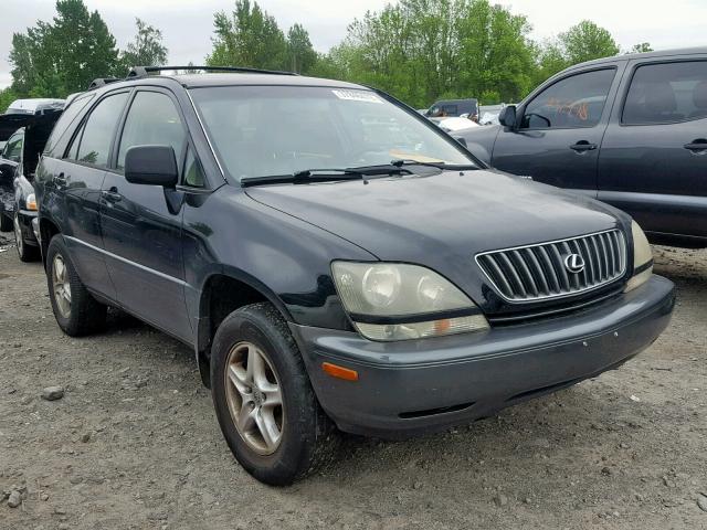 JT6HF10U9Y0101423 - 2000 LEXUS RX 300 BLACK photo 1