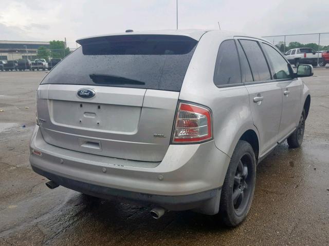 2FMDK38C69BA38092 - 2009 FORD EDGE SEL SILVER photo 4