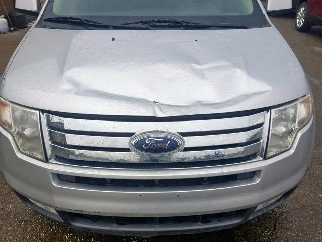 2FMDK38C69BA38092 - 2009 FORD EDGE SEL SILVER photo 9