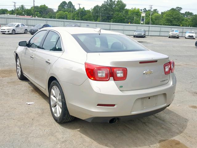 1G11F5SL8FF337070 - 2015 CHEVROLET MALIBU LTZ ოქროსფერი ფოტო 3