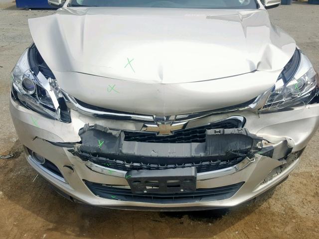 1G11F5SL8FF337070 - 2015 CHEVROLET MALIBU LTZ ოქროსფერი ფოტო 7