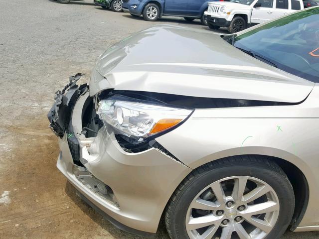 1G11F5SL8FF337070 - 2015 CHEVROLET MALIBU LTZ ოქროსფერი ფოტო 9