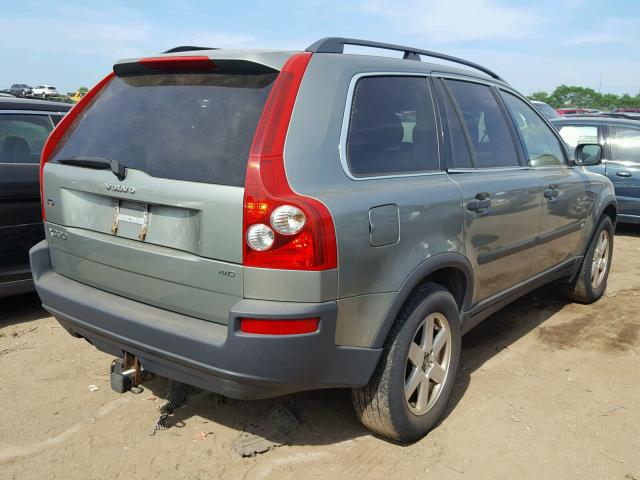 YV4CZ592X61245215 - 2006 VOLVO XC90 GRAY photo 4