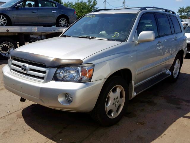 JTEEP21A670200133 - 2007 TOYOTA HIGHLANDER BEIGE photo 2