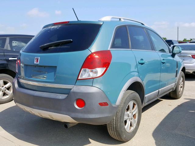 3GSCL33P08S544120 - 2008 SATURN VUE XE BLUE photo 4