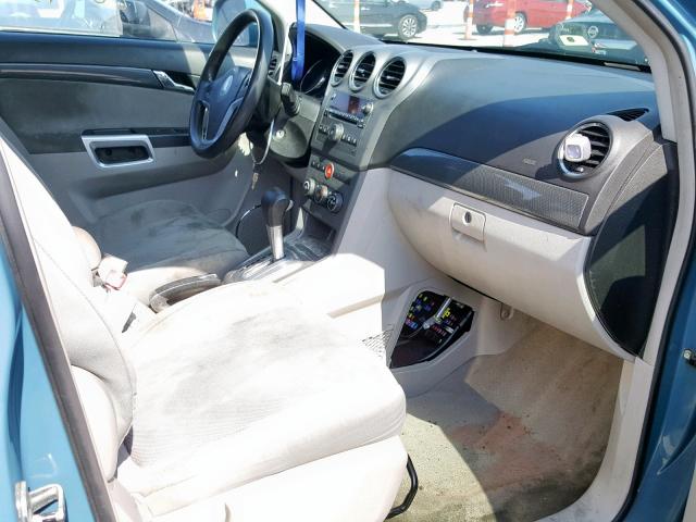 3GSCL33P08S544120 - 2008 SATURN VUE XE BLUE photo 5