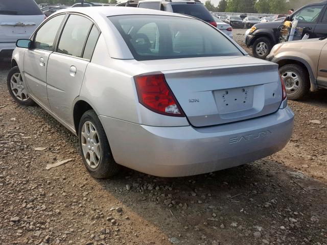 1G8AJ52FX4Z128029 - 2004 SATURN ION LEVEL SILVER photo 3