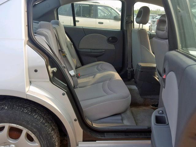 1G8AJ52FX4Z128029 - 2004 SATURN ION LEVEL SILVER photo 6