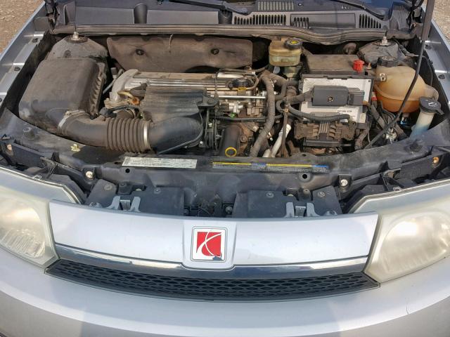 1G8AJ52FX4Z128029 - 2004 SATURN ION LEVEL SILVER photo 7