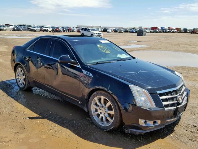 1G6DV57V680145964 - 2008 CADILLAC CTS HI FEA BLACK photo 1