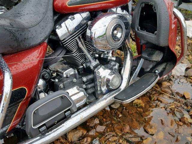 1HD1FC4127Y708963 - 2007 HARLEY-DAVIDSON FLHTCUI RED photo 10