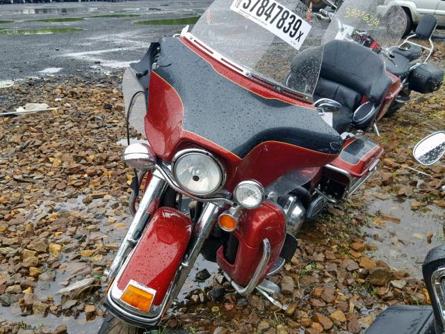 1HD1FC4127Y708963 - 2007 HARLEY-DAVIDSON FLHTCUI RED photo 2