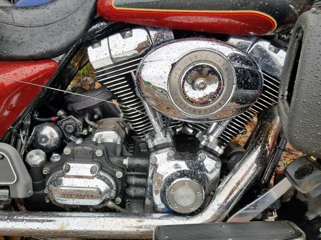 1HD1FC4127Y708963 - 2007 HARLEY-DAVIDSON FLHTCUI RED photo 7