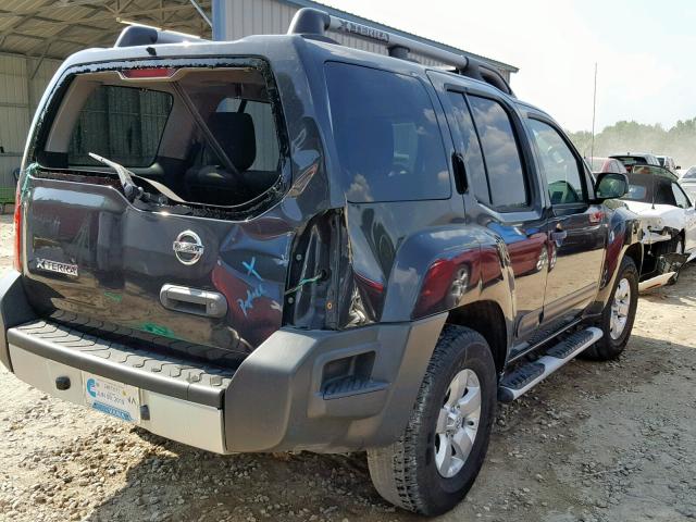 5N1AN0NUXDN822150 - 2013 NISSAN XTERRA X GRAY photo 4