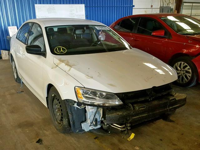 3VW1K7AJXEM442591 - 2014 VOLKSWAGEN JETTA BASE 白色 照片 1