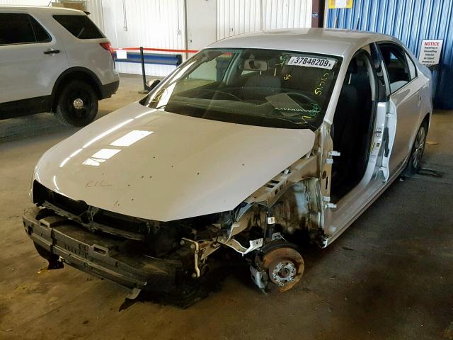 3VW1K7AJXEM442591 - 2014 VOLKSWAGEN JETTA BASE 白色 照片 2