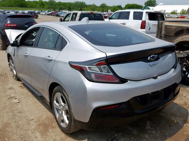 1G1RA6S53JU119888 - 2018 CHEVROLET VOLT LT SILVER photo 3