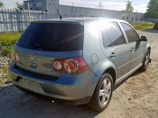 9BWEL41J094017212 - 2009 VOLKSWAGEN CITY GOLF GREEN photo 4