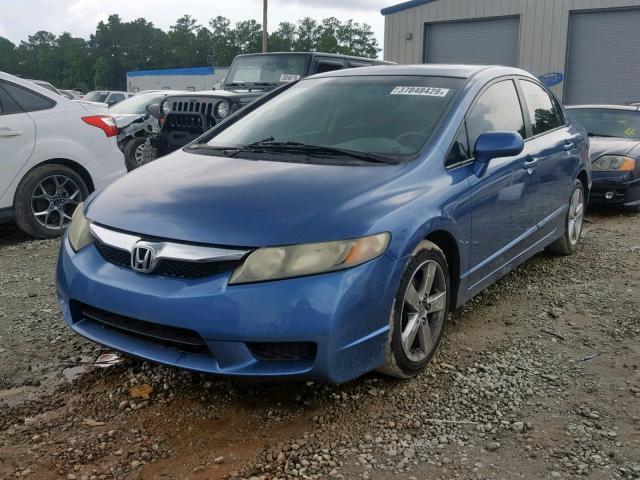 19XFA16649E040885 - 2009 HONDA CIVIC LX-S Mavi foto 2