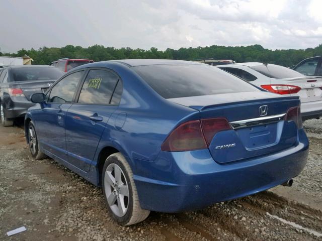 19XFA16649E040885 - 2009 HONDA CIVIC LX-S Mavi foto 3