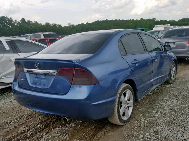 19XFA16649E040885 - 2009 HONDA CIVIC LX-S Mavi foto 4