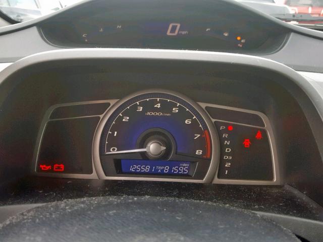 19XFA16649E040885 - 2009 HONDA CIVIC LX-S Mavi foto 8