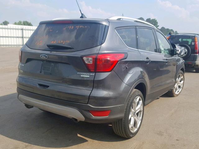 1FMCU0J9XKUA74614 - 2019 FORD ESCAPE TIT GRAY photo 4