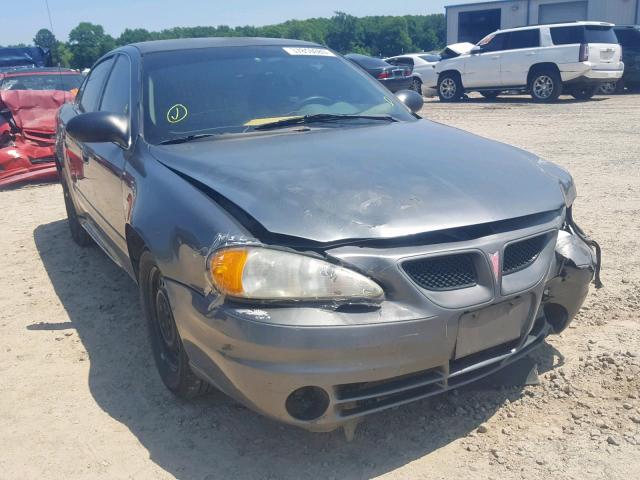 1G2NE52F65M123635 - 2005 PONTIAC GRAND AM S GRAY photo 1