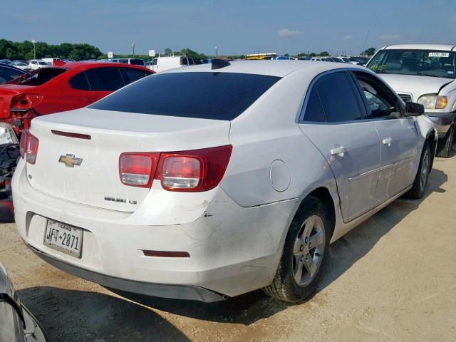 1G11B5SL0FF352156 - 2015 CHEVROLET MALIBU LS WHITE photo 4