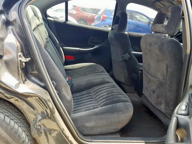 1G2WP52K6WF315428 - 1998 PONTIAC GRAND PRIX BLACK photo 6