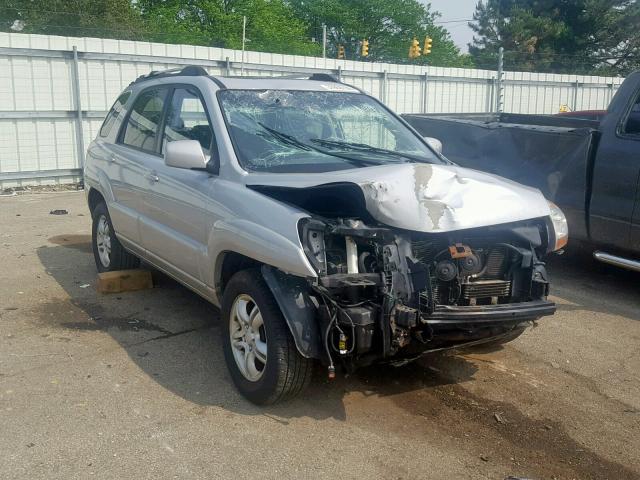 KNDJF723887460819 - 2008 KIA SPORTAGE E SILVER photo 1