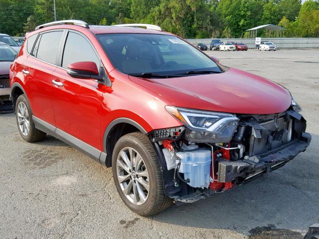 2T3YFREV9HW315171 - 2017 TOYOTA RAV4 LIMIT RED photo 1