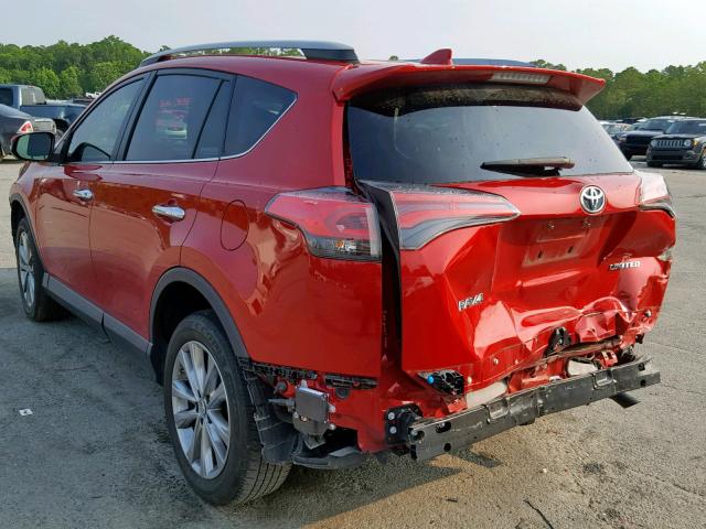 2T3YFREV9HW315171 - 2017 TOYOTA RAV4 LIMIT RED photo 3