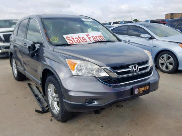 JHLRE3H79BC014107 - 2011 HONDA CR-V EXL GRAY photo 1