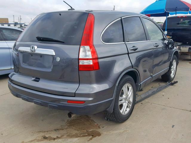 JHLRE3H79BC014107 - 2011 HONDA CR-V EXL GRAY photo 4