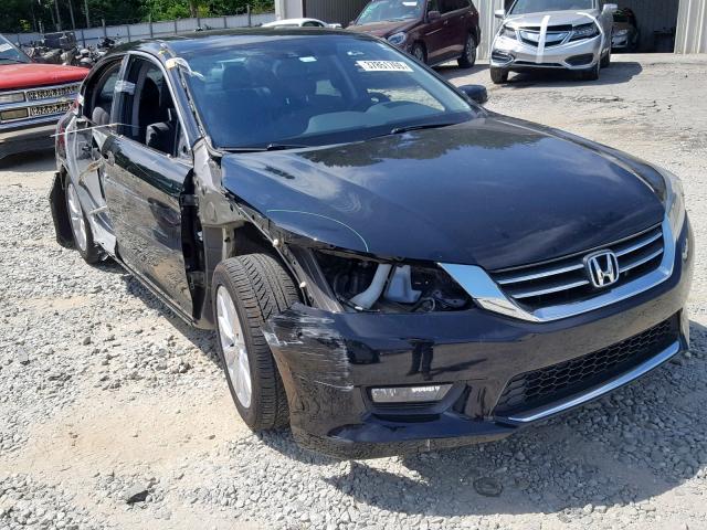 1HGCR2F84FA143288 - 2015 HONDA ACCORD EXL BLACK photo 1