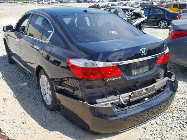 1HGCR2F84FA143288 - 2015 HONDA ACCORD EXL BLACK photo 3