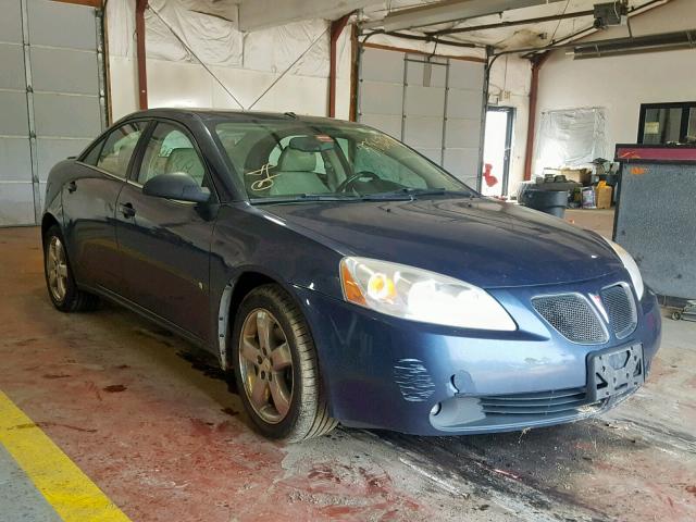 1G2ZH57NX84230880 - 2008 PONTIAC G6 GT BLUE photo 1